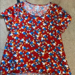 Lularoe Donald Duck shirt